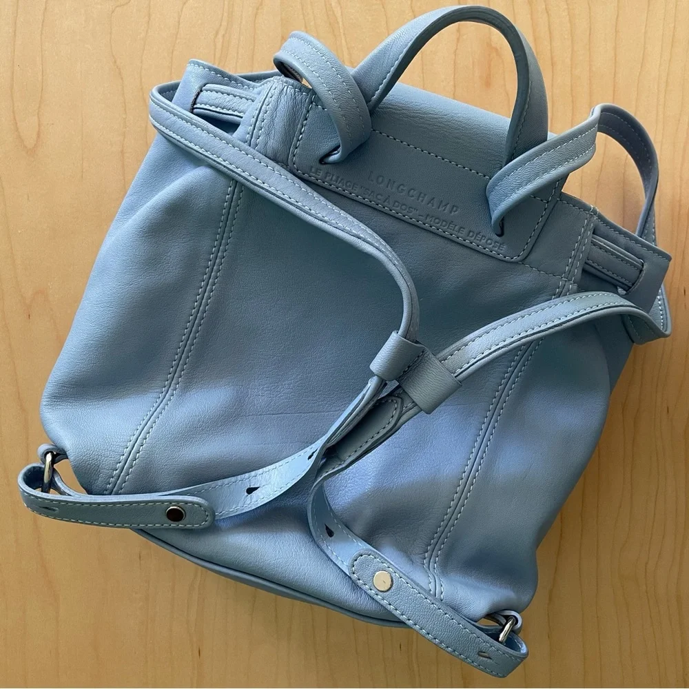Longchamp Le Pliage Cuir Backpack - Picture 4 of 6